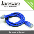 Lansan patch cord UTP FTP CAT5E CAT6 cable 4P*26AWG 7*0.16mm BC stranded pass FLUKE test